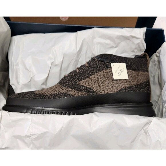 NWT Cole Haan 2 Zerogrand Stitchlite Chukka C28854 Knit Oxford Shoes Men\'s 8.5 M main image 10